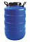 Бочка пластм. 50л с винт. крышкой+внутр.кр."антивсплеск",с нав.ручк.,горл.д.188мм Цв.("Радиан") *1/3