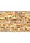 Панель стеновая ПВХ "ДЕКОКАМ" Сланец №10 жёлтый (1035*500 мм) *10