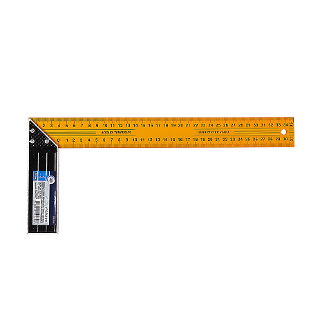 Угольник столярный стальной 350мм арт.2507035 T4P *1/12/60