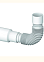 Слив гофрированный 40*40*50 D40  (max 400) Unicorn *1/160