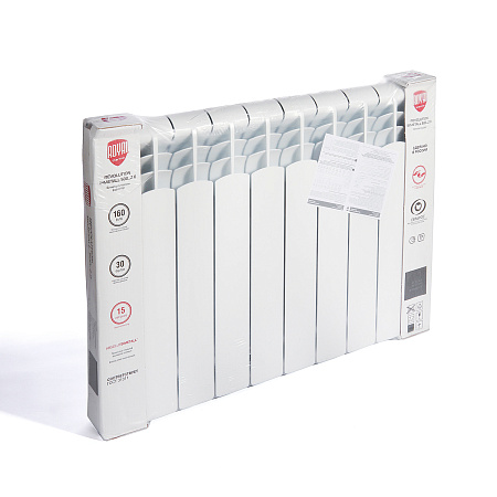 Радиатор отопления биметалл 500/80 10 секц. (1600Вт ) Royal Thermo Revolution Bimetall*1
