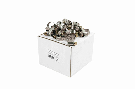 Хомут CRAFTMATE 10-16мм нерж., 5/8"   *100/1800