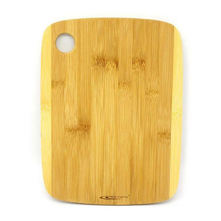 Доска разделочная дерев. (бамбук) 305х230мм, толщ.10мм №11 арт.КТ-ДР-104 "Катунь" *1/12
