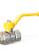 Кран шаровый 1/2" (Ø15) ГАЗОВЫЙ М/М ручка GAZ LD Pride 47.15. (аналог ЖЕ26) *1/18