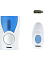 Звонок беспроводной Navigator (100м световая индикация) NDB-A-DC02-1V1-WH 61268 *1/30/60