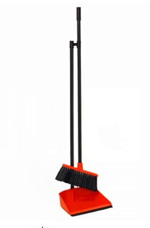 Комплект д/уборки:Щетка подмет.+Совок с длинн.ручками "Ленивка" М5177 ("М-Пластика") *1/20