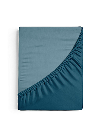 Простыня на резинке поплин (160*200+25см) Niteva 19770 космос *1/10