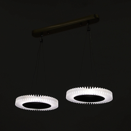 Люстра S2124/2 GD LED 3000К-6500К (l=460, d=200, h=800) б/пульта  VERNER LIGHTING *1