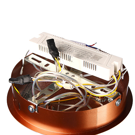 Люстра 9200(9238)/240W coffee  600+400 мм 3 реж., пульт S=20м2  VERNER LIGHTING *1