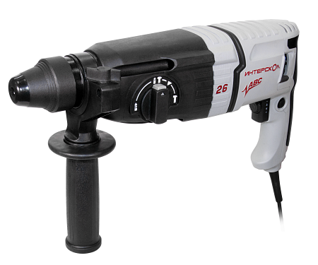 Перфоратор  800Вт 3режима 0-1150об/мин 0-5100уд/мин 3Дж кейс П-26/800 АВС ИНТЕРСКОЛ *1/3