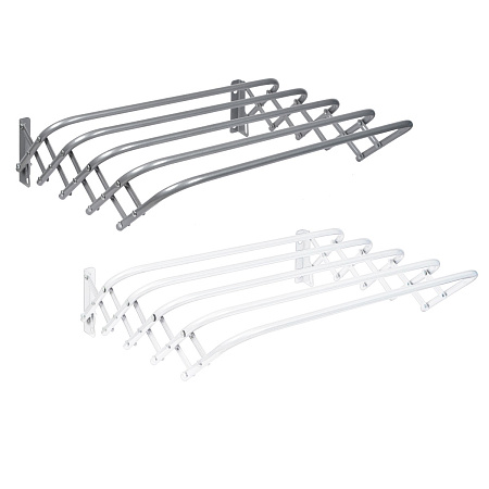 Сушилка для белья настенная "гармошка" "Ника" шир.60см дл.суш.пол.3м Сер.(Бел.) СН60 *1/6