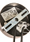 Люстра IL2001-1PA-05 BK ROSE GD 40Вт Е27 S=6м2  *1