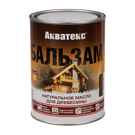 Акватекс-бальзам (натуральное масло д/древесины) палисандр 0,75 л *1/6/576