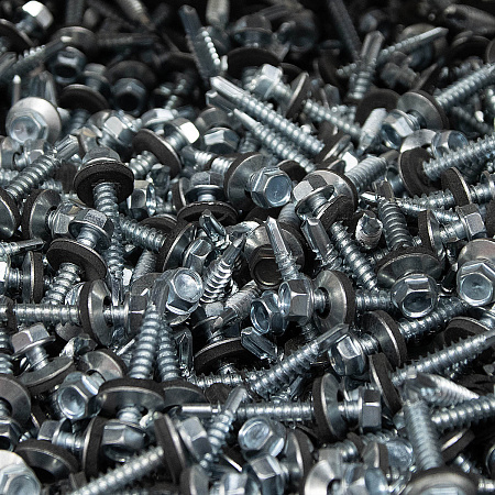 Саморезы кровельные BROZEX 5,5*38 цинк (10кг) промтара *10