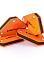 Угольник магнитный углы монтажа 45/90/135 до 4/16кг (4шт)  FIX KIT-4 FoxWeld *1/10