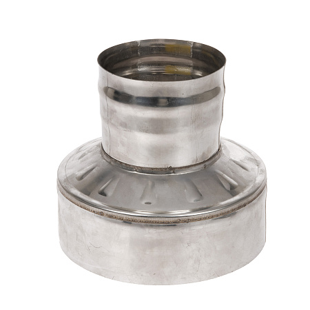 Оголовок с искрогасителем 115х200 нерж./нерж., 0,5мм 0,5мм,   *1/6