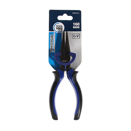 Тонкогубцы 160мм двухкомп.рукоятка T4P (арт.3501011)  *1/6/60