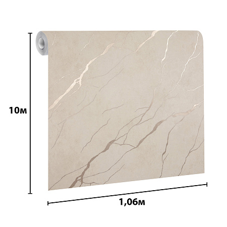 Обои флиз "Home Color" Rich Potal (беж.) HC72604-22 1,06*10м*1/8