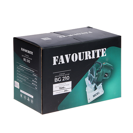 Станок точильный для цепей 100мм 210Вт 7500 об/мин BG210 FAVOURITE *1/6