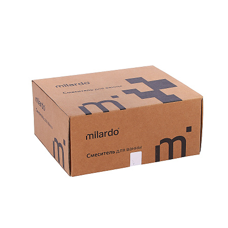 Смеситель для ванны с длинным изливом Milardo Simp, Хром SIMSB02M02 *1