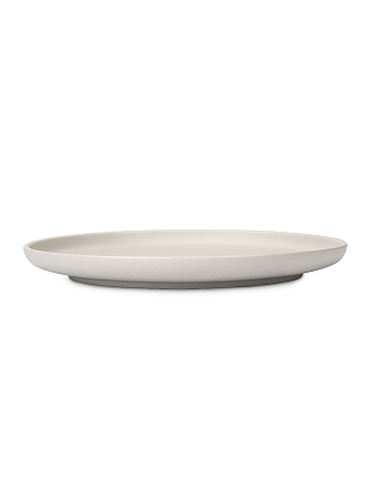 Тарелка фарфор. Domenik "Rock White" мелкая d26см DM8010 *6/24