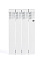 Радиатор отопления биметалл 500/80 4 секц. (640 Вт) Royal Thermo Revolution Bimetal *1