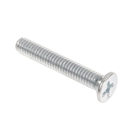 Винт с потайной головкой DIN965 4х25 (10шт) пакет  BROZEX  *10/100