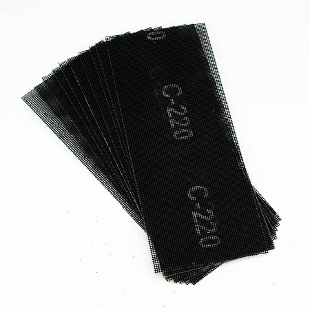 Шлифсетка 115*280 зерно 220 оксид алюминия водостойкая (10шт) арт.54228022 Bohrer *1/100