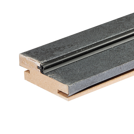 Коробка ПВХ телескопическая БЕТОН графит 70*2070мм Двери ГУД *4