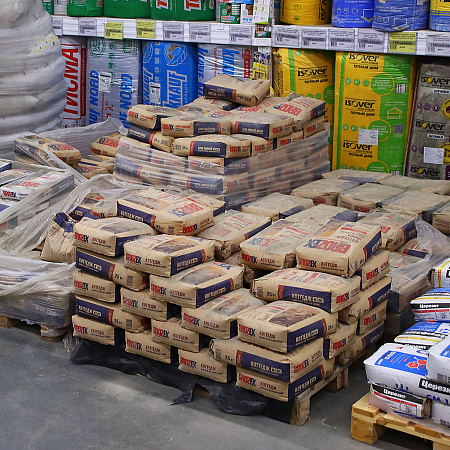 Смесь цементно-песчаная ЦПС-100 Коттедж 25 кг BROZEX *1/56