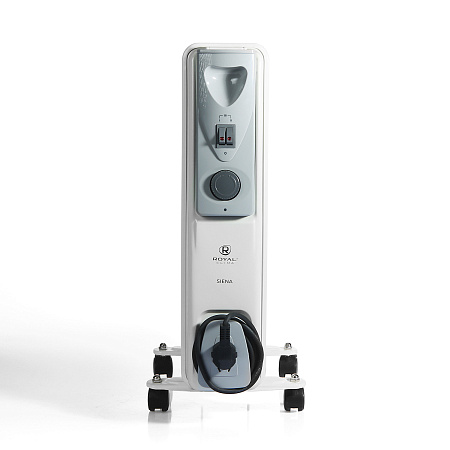 Радиатор масляный  7 секций 1500Вт Royal Clima SIENA ROR-S7-1500M S=15кв.м *1