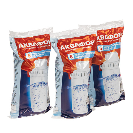 Картридж к кувшину Аквафор В-100-5 универсальная (упак. 3 шт.) арт.И3468  *1/10