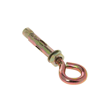 Анкерный болт 10х60 с кольцом М8 (2шт) пакет  BROZEX  *10/100