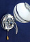 Бра K0890/1W    Космос   1*60W E27  (h=200, w=180, l=160)  VERNER LIGHTING *1 *