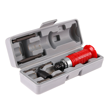 Отвертка ударно-поворотная 1/2" STURM с битами 6шт  (арт.1040-10-S7) кейс *1/20