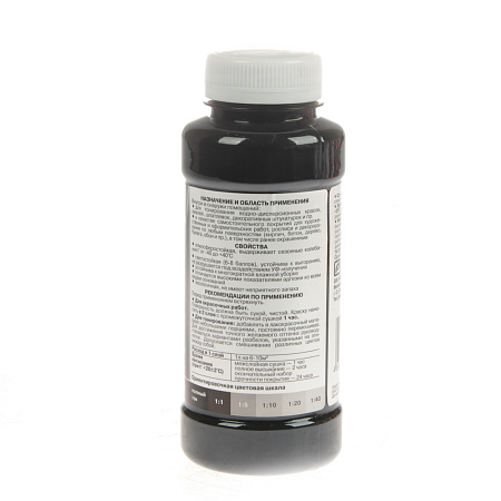 Колер краска черный графит 0,25 л ДАЛИ *1/12