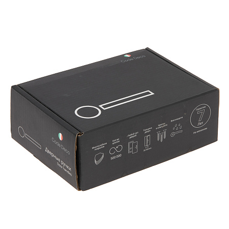 Ручка раздельная НИКЕЛЬ матовый/ХРОМ H-14092-A-NIS/CR Code Deco *1/18