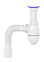 Сифон бутылочный 1 1/2"*40 с гибкой трубой 40x40/50 В120 Unicorn *1/40