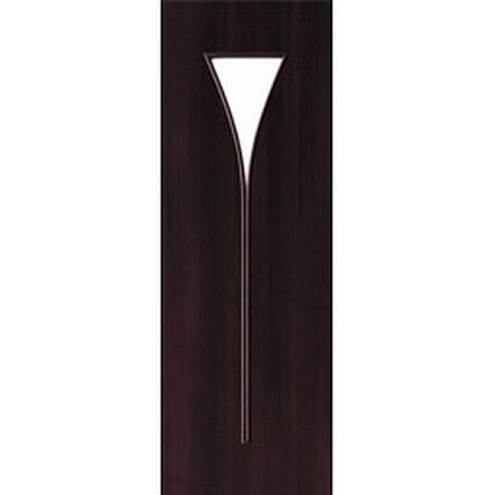 Дверь межкомнатная остеклённая "Рюмка" Венге 900мм BROZEX-WOOD  *1