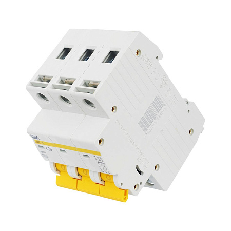 Авт.выкл. IEK ВА47-29 20А/3П 4,5кА х-ка С MVA20-3-020-C *4/48