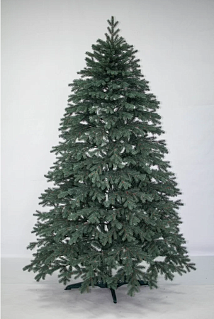 Елка  искусственная пластиковая "Тобольская" голубая 1,8м литая *1/30