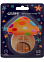 Светильник-ночник  Старт NL 3LED Гриб-домик оранжевый *1/60