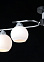 Светильник потолочный IL0638-4CSQ-24 CR BK LIBRA 4*40W E14 S=24м2  *1