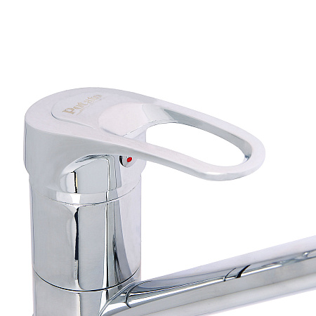 Смеситель для кухни Potato P49215 длинный излив *1/10