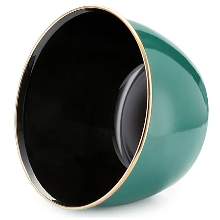 Миска эмалированная с п/э плотной крышкой "Solo" 1,7л d16см 368664 ("МЕТРОТ" Сербия) *1/4