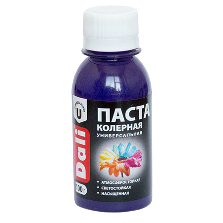 Колер паста сиреневый 0,1 кг ДАЛИ *8/48