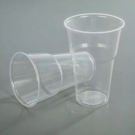 Одноразовый стакан 0,5л Прозрачный  "Упакс-Юнити" *50/1000