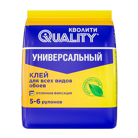 Клей для обоев универсальный 150г Кволити 28-36м2    *30