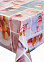Клеёнка на нетканой основе "Salut" "Пирожные" гол.-роз. шир.1,4м SLT-1 *25