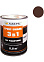 Грунт-эмаль по ржавчине шоколадно-коричневая 0,8 кг RAL8017 Лакра *1/10/590